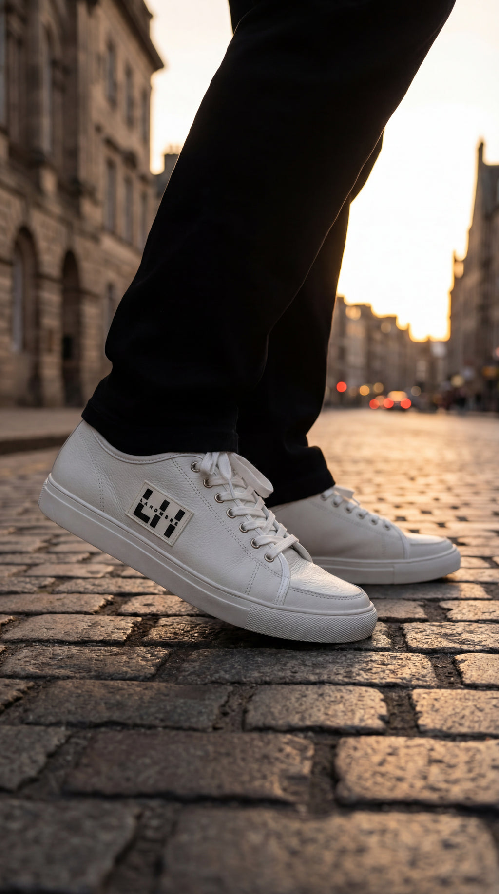 LAHOMBRE Italian Leather Sneakers
