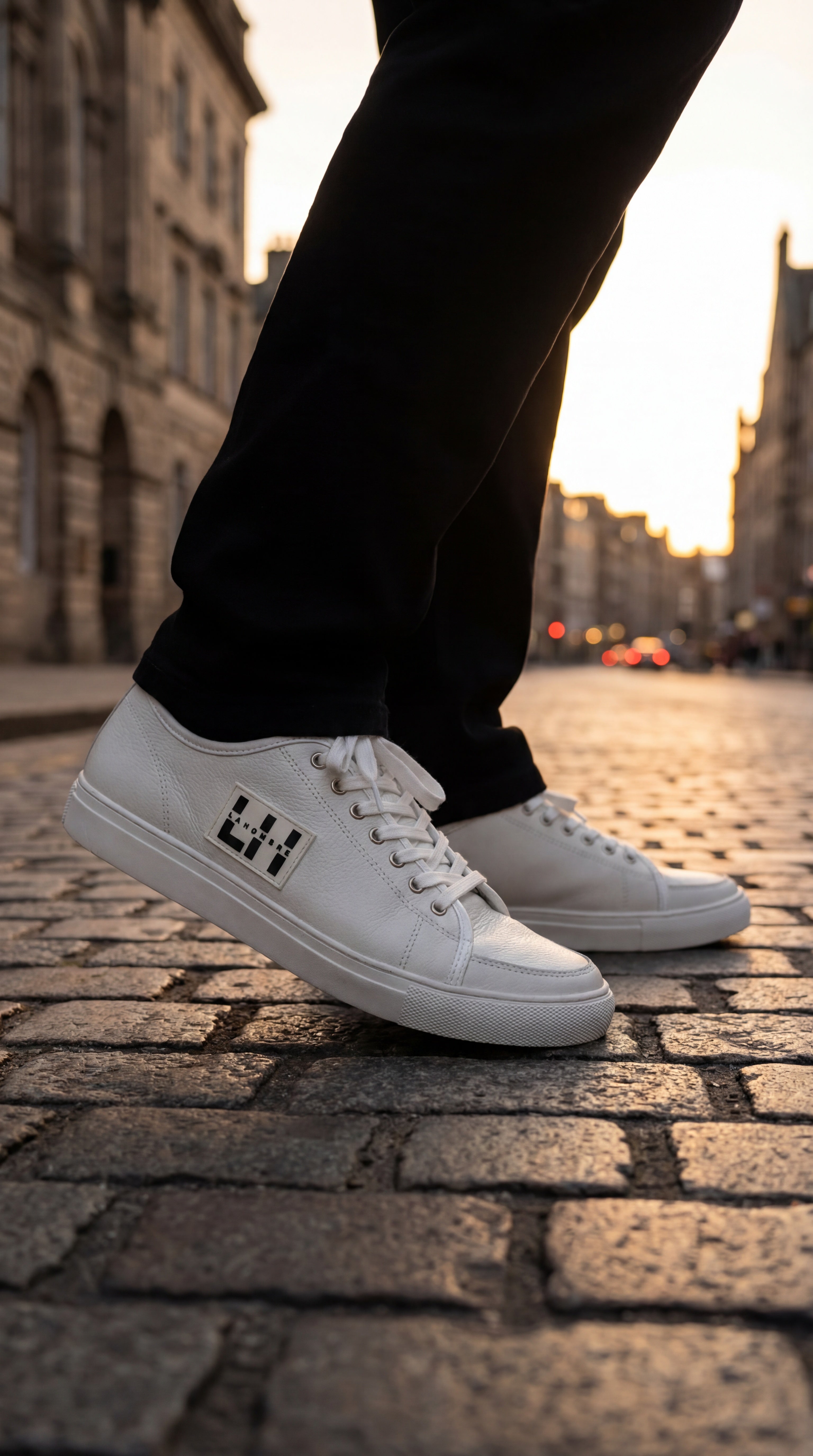 LAHOMBRE Italian Leather Sneakers