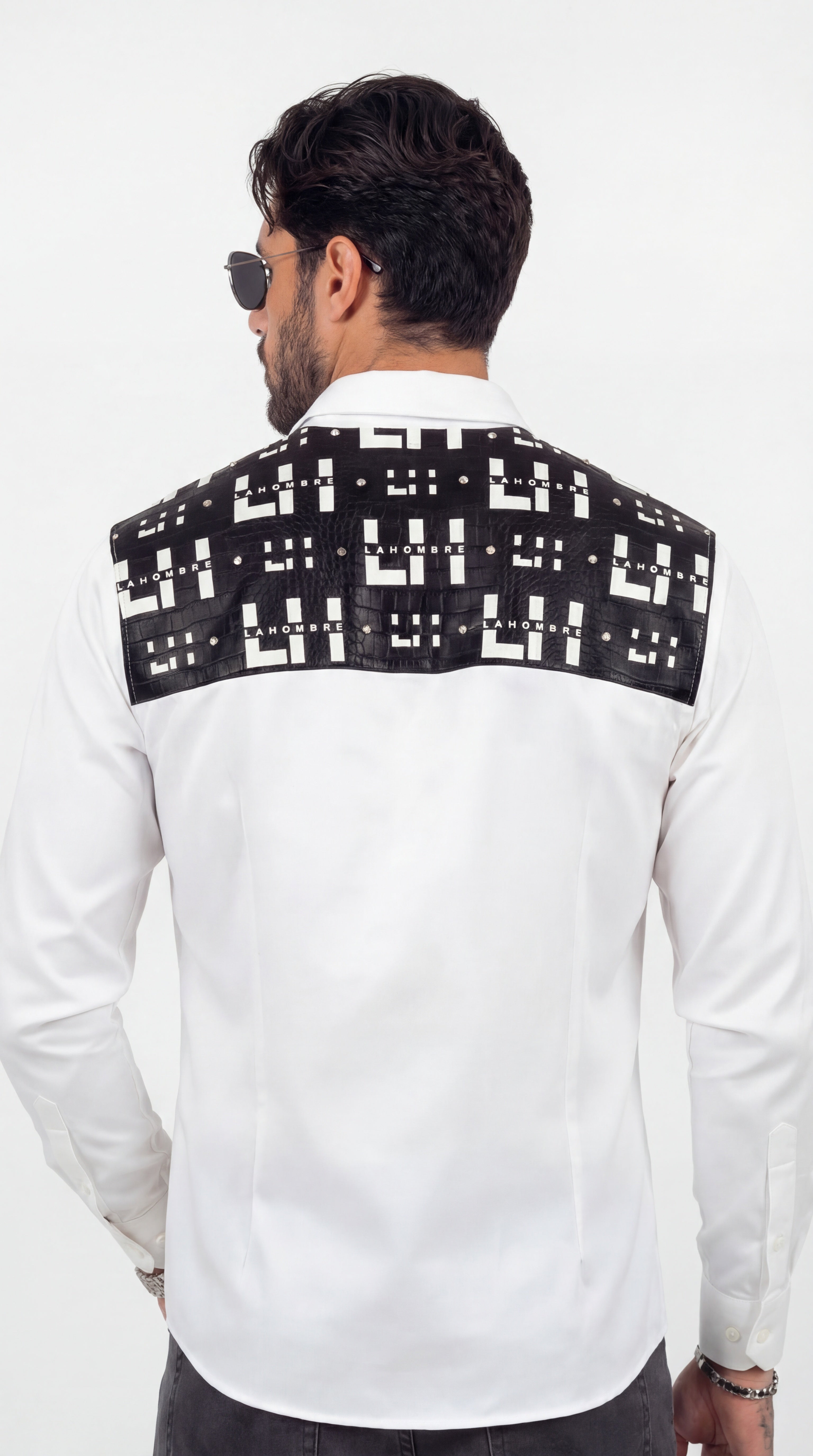 LAHOMBRE Royal Serpent Shirt – 100% Silk