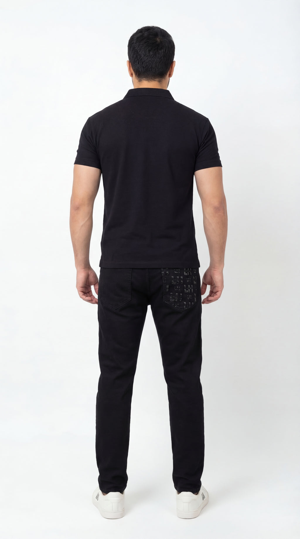 LAHOMBRE Invisible Button Polo