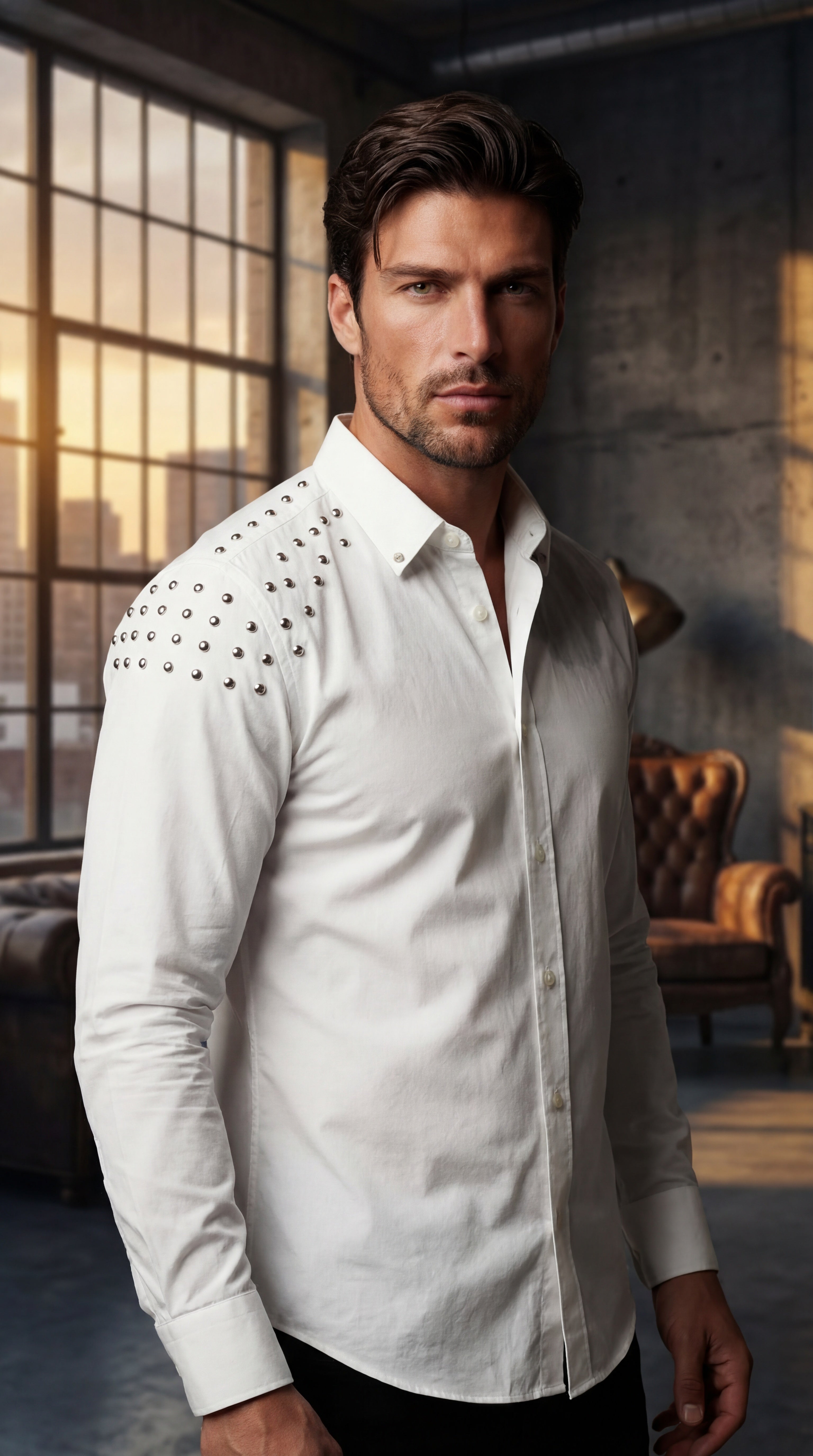 LAHOMBRE Executive Statement Shirt – 100% Cotton