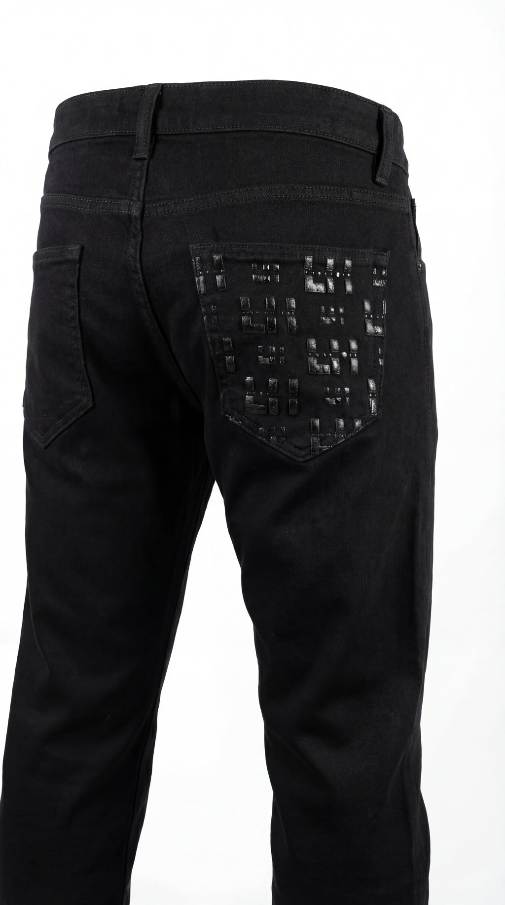 LAHOMBRE Statement Black Denim