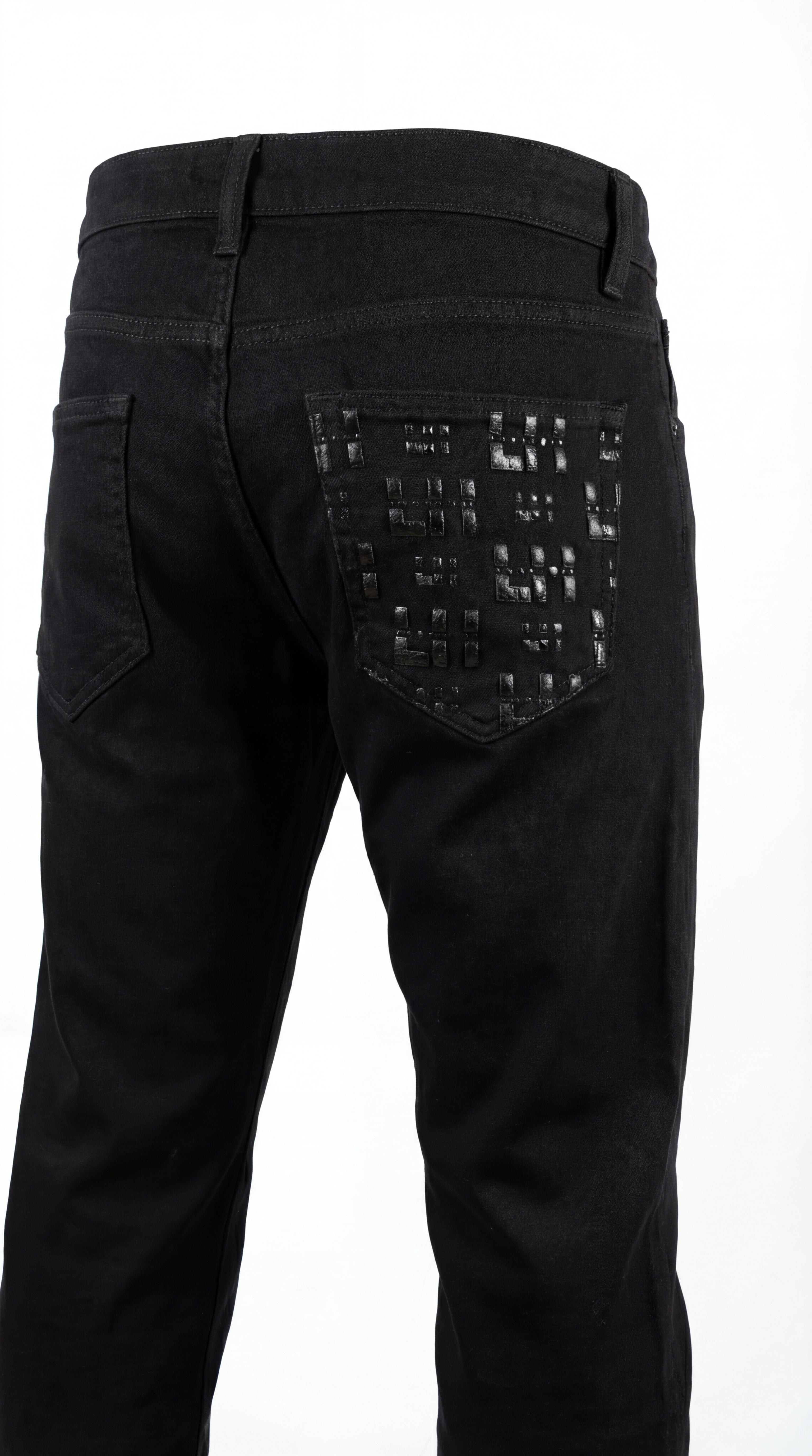 LAHOMBRE Statement Black Denim