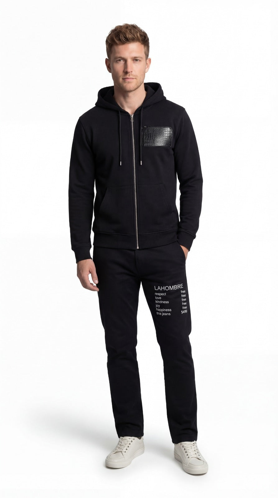 LAHOMBRE Serpent Pocket Hoodie