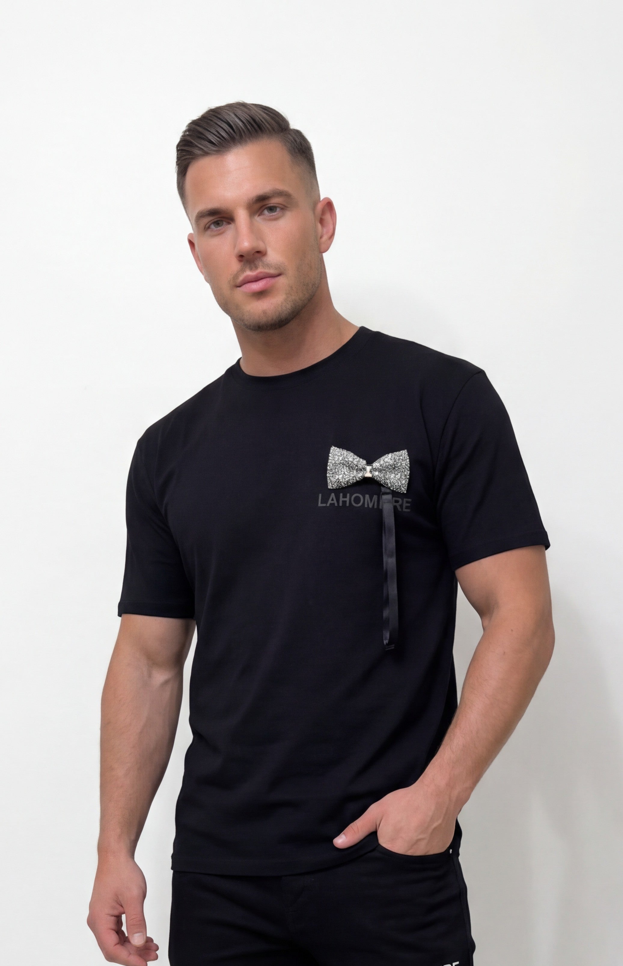 LAHOMBRE Crystal Fly Oversized T-Shirt