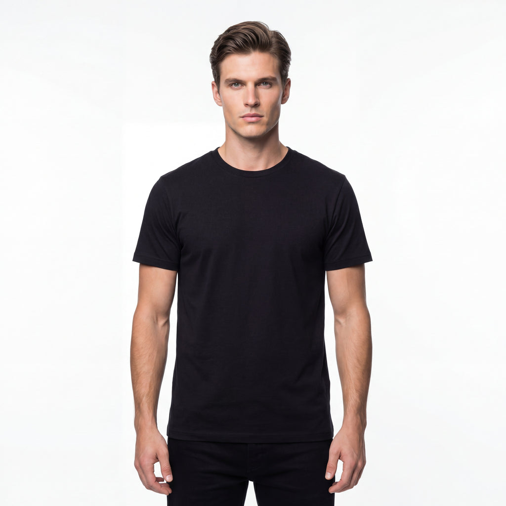 LAHOMBRE Black Essential Tee