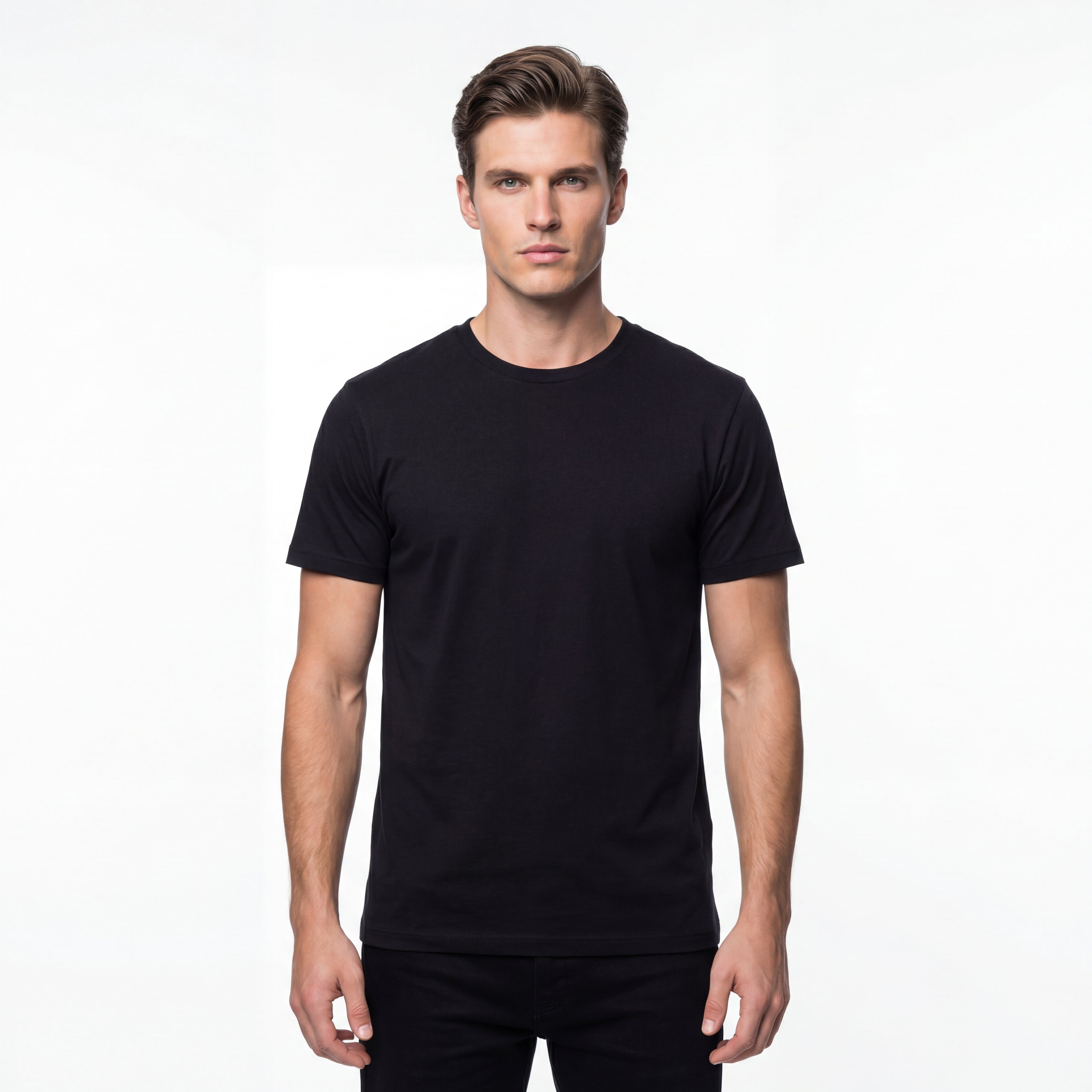 LAHOMBRE Black Essential Tee