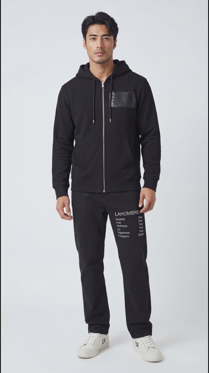 LAHOMBRE Serpent Pocket Hoodie