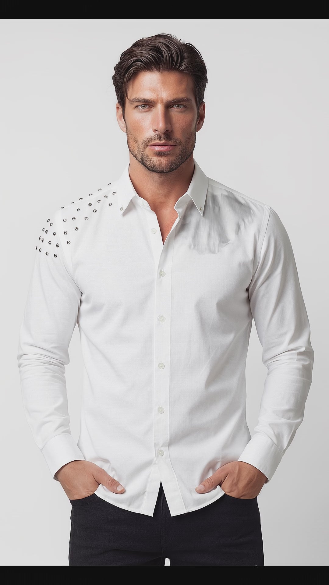 LAHOMBRE Executive Statement Shirt – 100% Cotton
