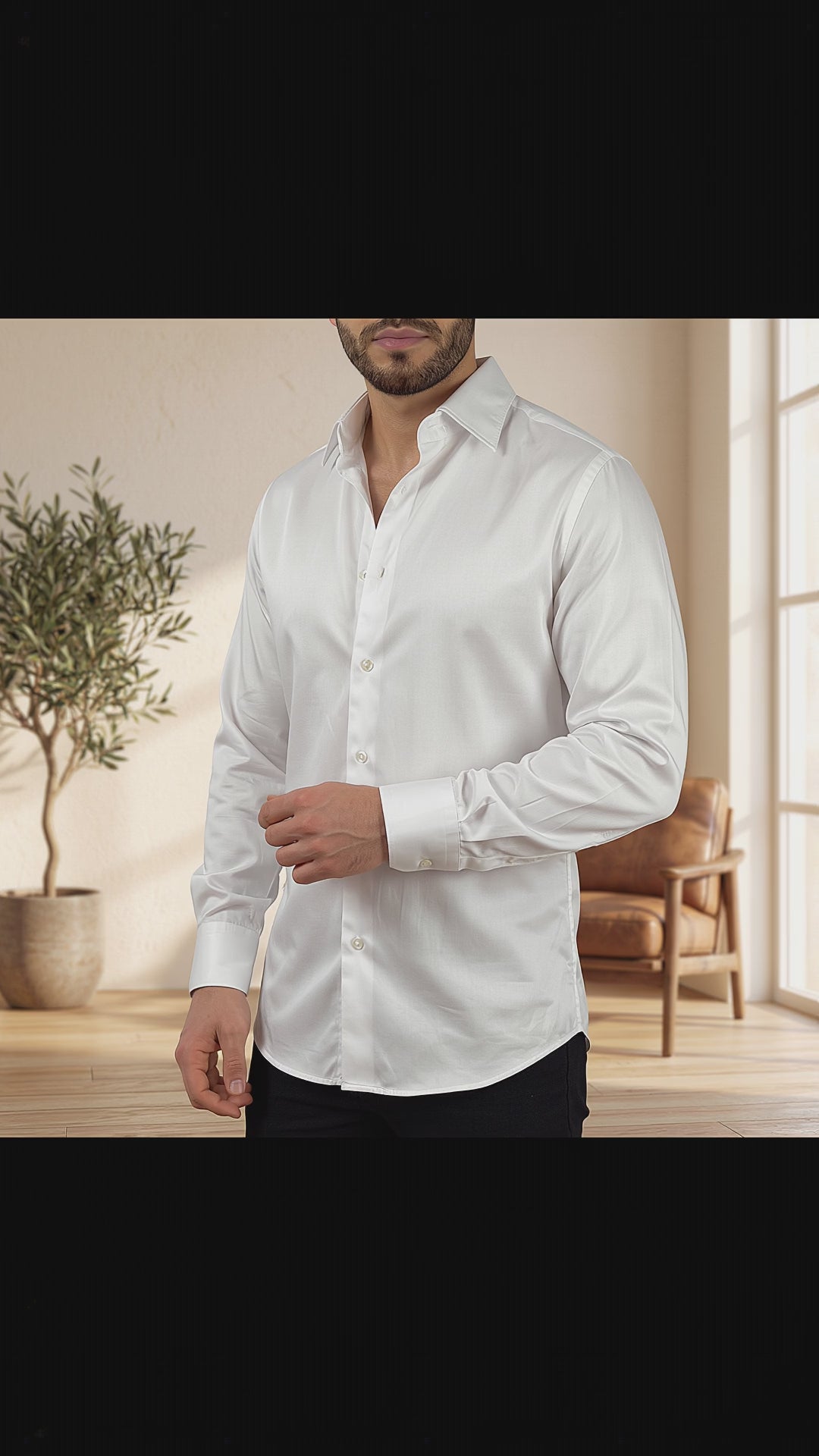 LAHOMBRE Essential White Shirt