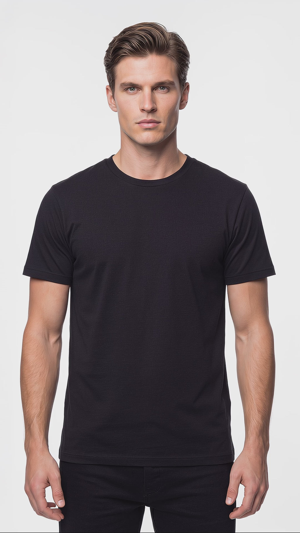 LAHOMBRE Black Essential Tee